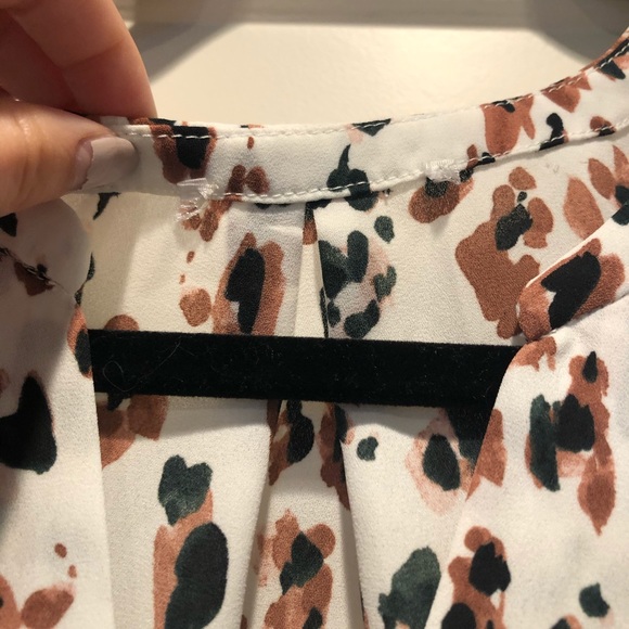 3/4 sleeve printed blouse - Picture 4 of 4
